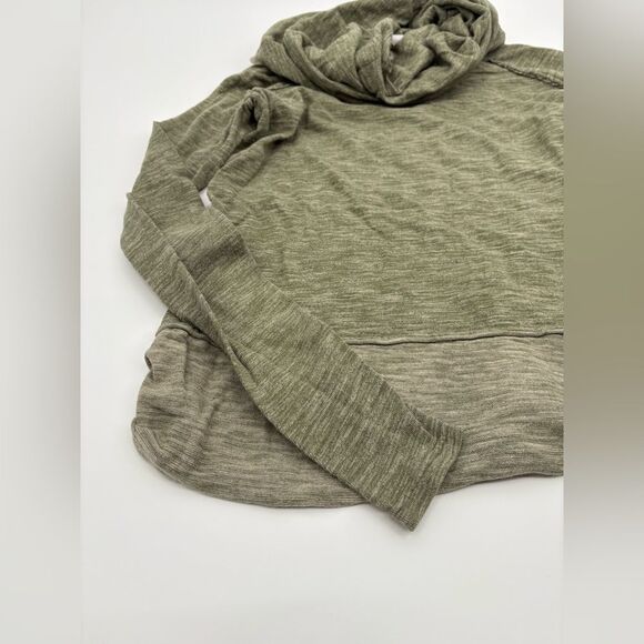 Free people | cocoon Green Cowl Neck Sweater | medium - Picture 6 of 7